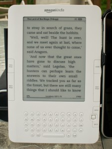 The Kindle Outside in Good Light The Kindle Outside in Good Light